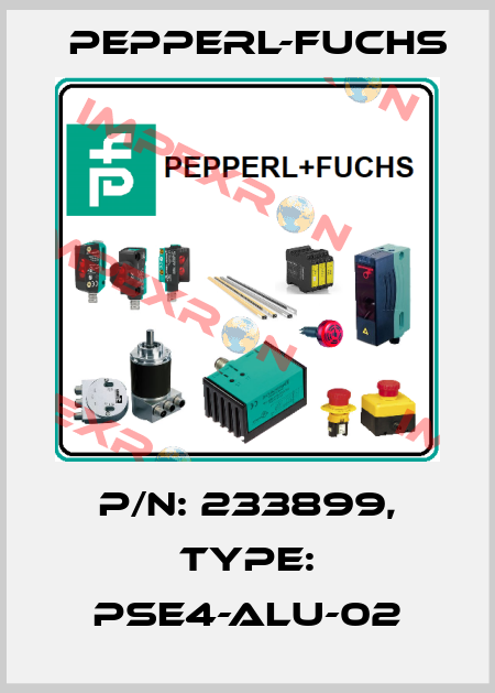p/n: 233899, Type: PSE4-ALU-02 Pepperl-Fuchs