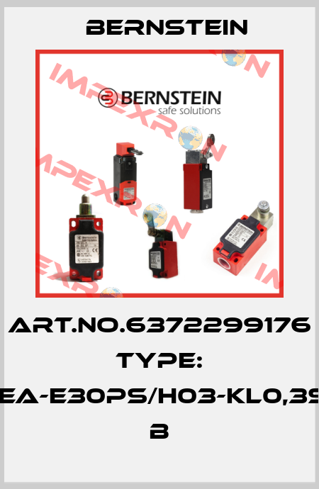Art.No.6372299176 Type: MEA-E30PS/H03-KL0,3S8        B Bernstein