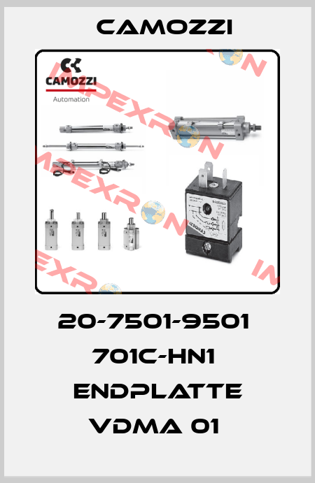 20-7501-9501  701C-HN1  ENDPLATTE VDMA 01  Camozzi