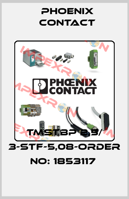 TMSTBP 2,5/ 3-STF-5,08-ORDER NO: 1853117  Phoenix Contact