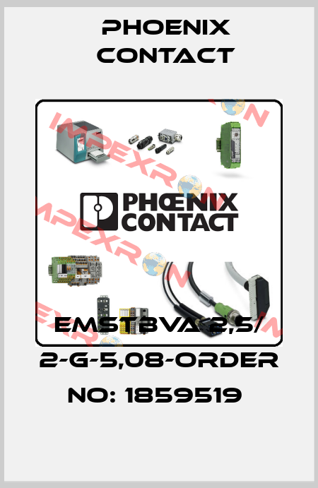 EMSTBVA 2,5/ 2-G-5,08-ORDER NO: 1859519  Phoenix Contact