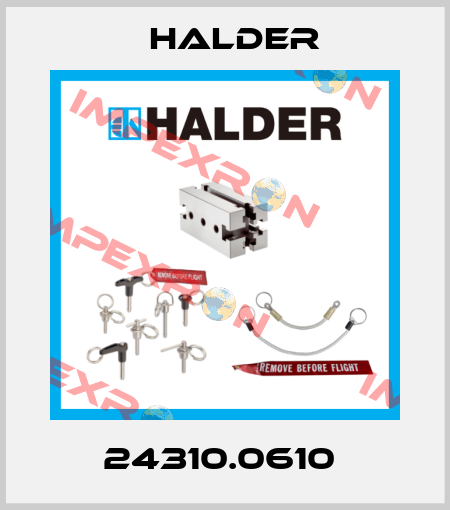 24310.0610  Halder