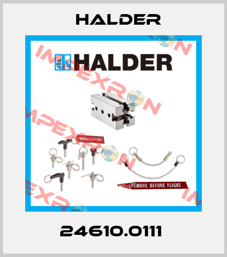 24610.0111  Halder