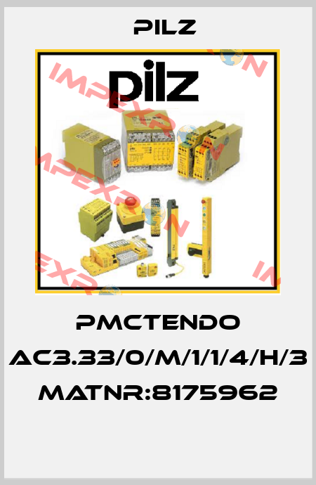 PMCtendo AC3.33/0/M/1/1/4/H/3 MatNr:8175962  Pilz