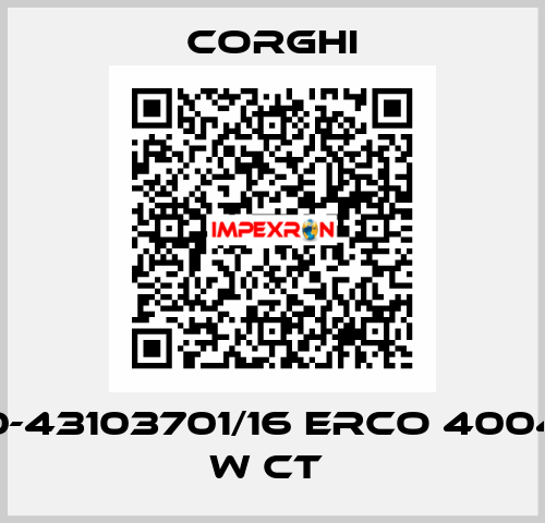 0-43103701/16 ERCO 4004 W CT  Corghi