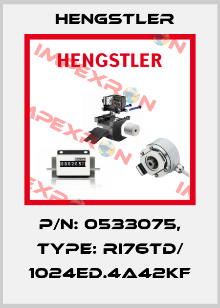 p/n: 0533075, Type: RI76TD/ 1024ED.4A42KF Hengstler