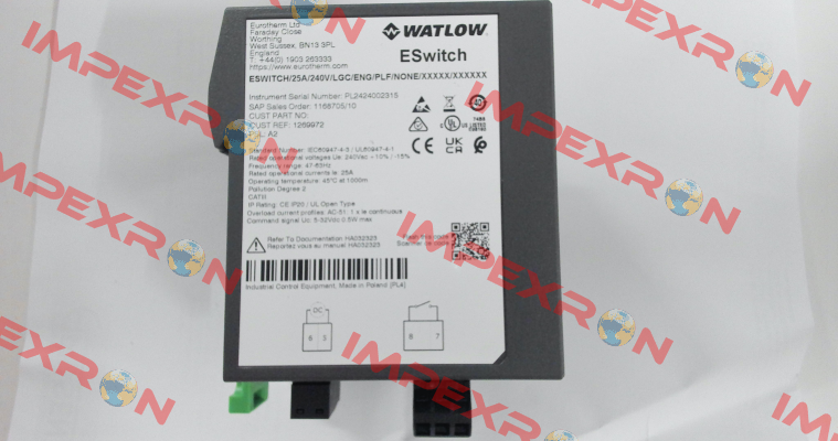 ESWITCH/25A/240V/LGC/ENG/PLF/NONE Eurotherm