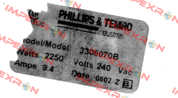 3305070B  Phillips-Temro