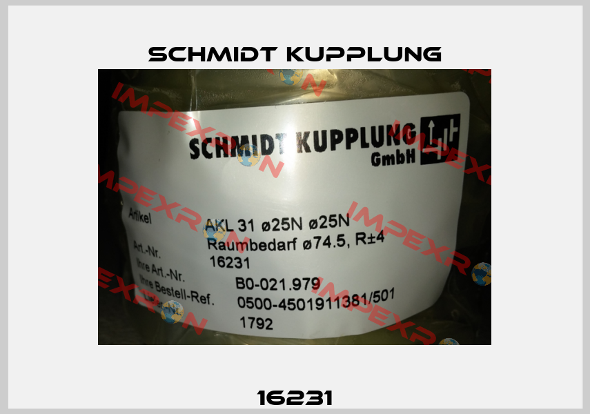 16231 Schmidt Kupplung