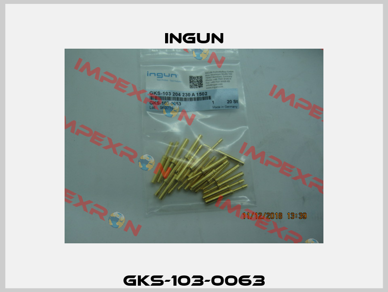 GKS-103-0063 Ingun