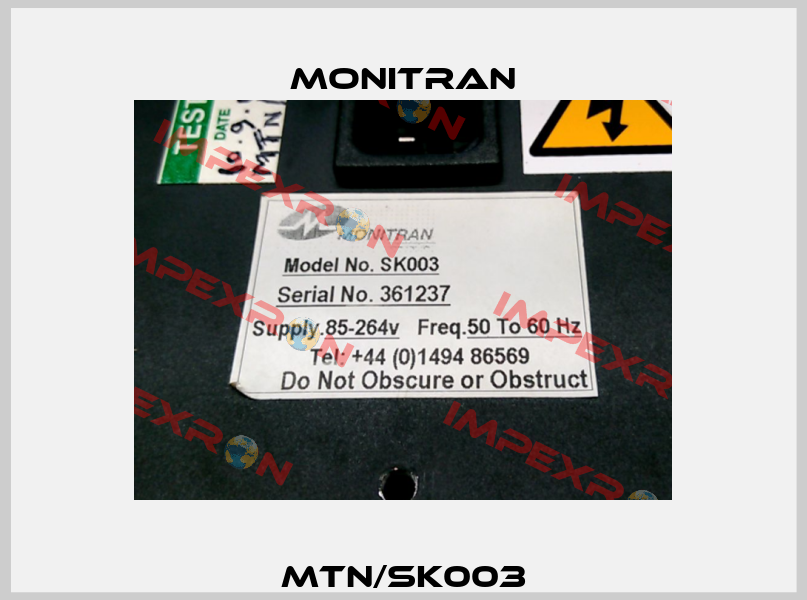 MTN/SK003 Monitran