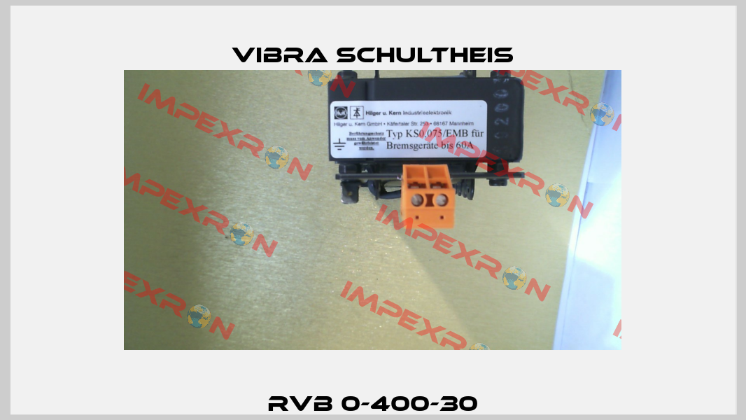 RVB 0-400-30 Vibra Schultheis