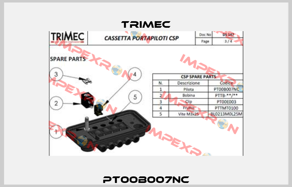 PT00B007NC Trimec