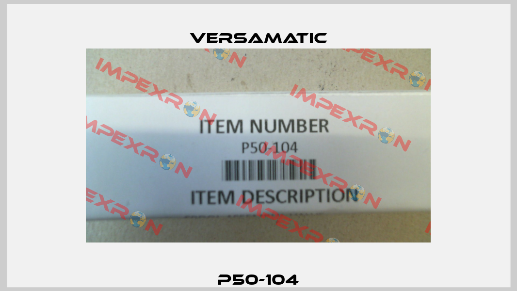 P50-104 VersaMatic