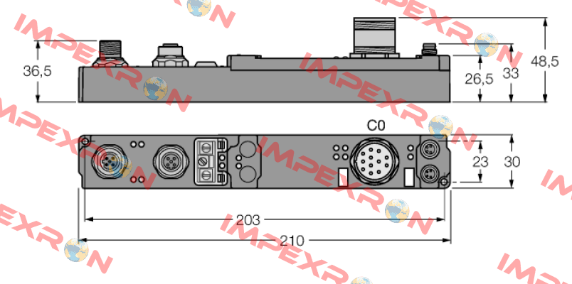 p/n: 6824444, Type: SDPB-10S-1005 Turck