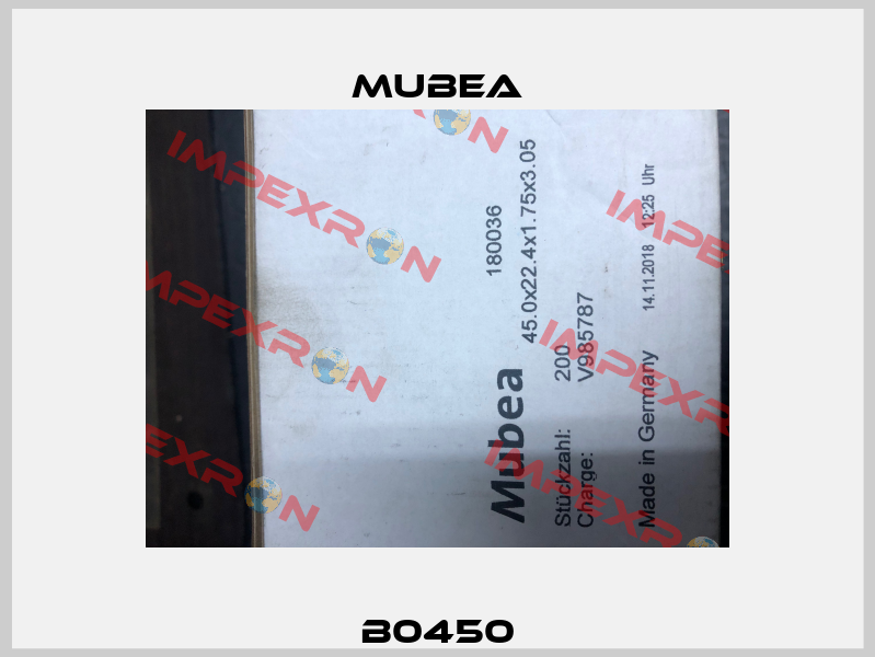 B0450 Mubea