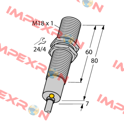 BI3-M18-RZ3X/S1240 20M Turck