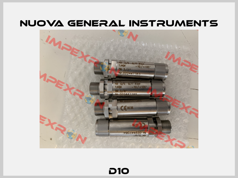 D10 Nuova General Instruments