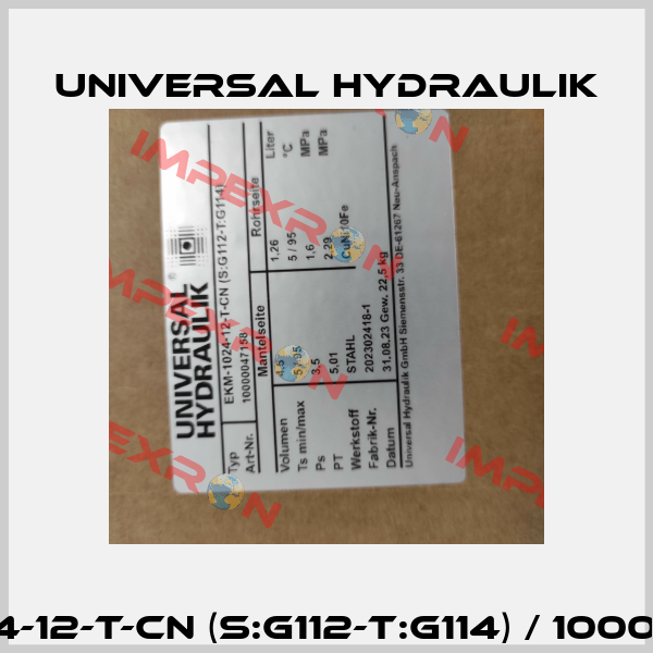 EKM-1024-12-T-CN (S:G112-T:G114) / 10000047158 Universal Hydraulik